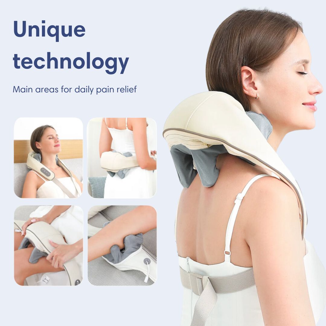Dreammery Shiatsu "RelaxHeat" Neck and Back Massager