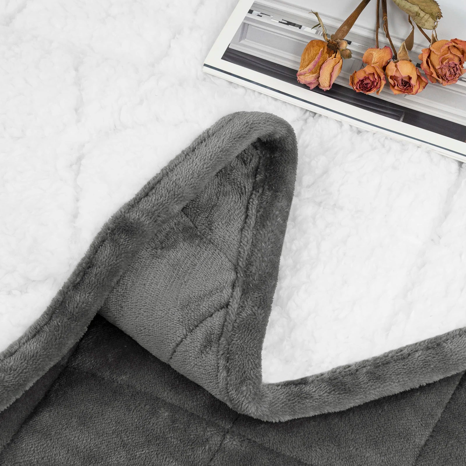 Wolkentraum Skandinavische Gewichtsdecke "CalmNight"