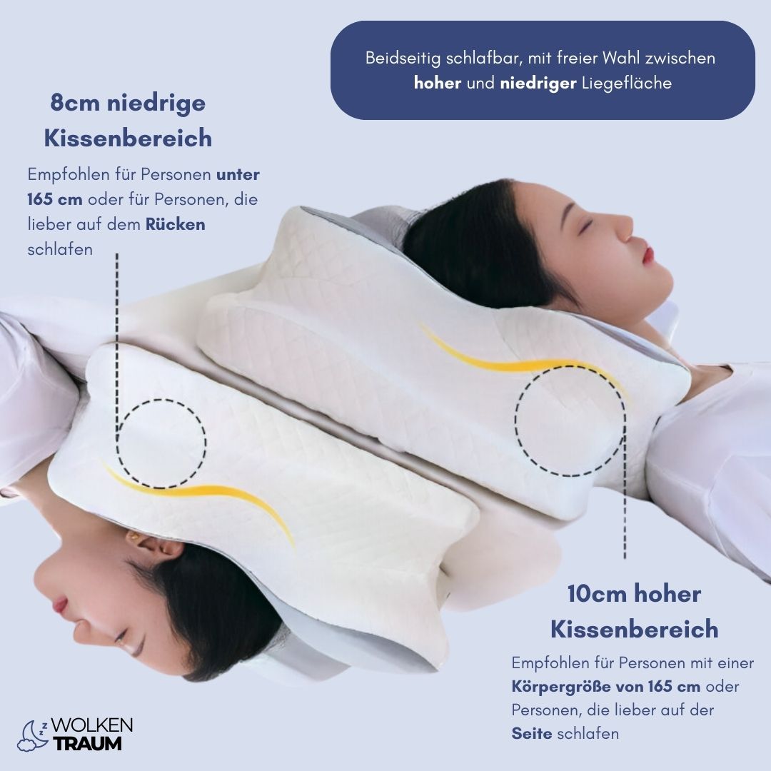 Dreammery "ErgoBalance" Orthopedic Memory Foam Pillow