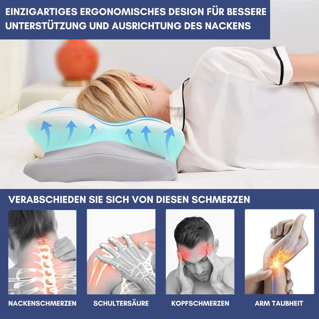 Dreammery "ErgoBalance" Orthopedic Memory Foam Pillow