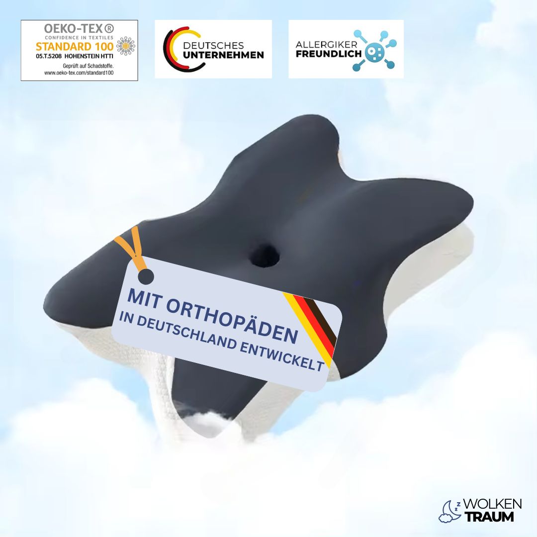 Dreammery "ErgoBalance" Orthopedic Memory Foam Pillow