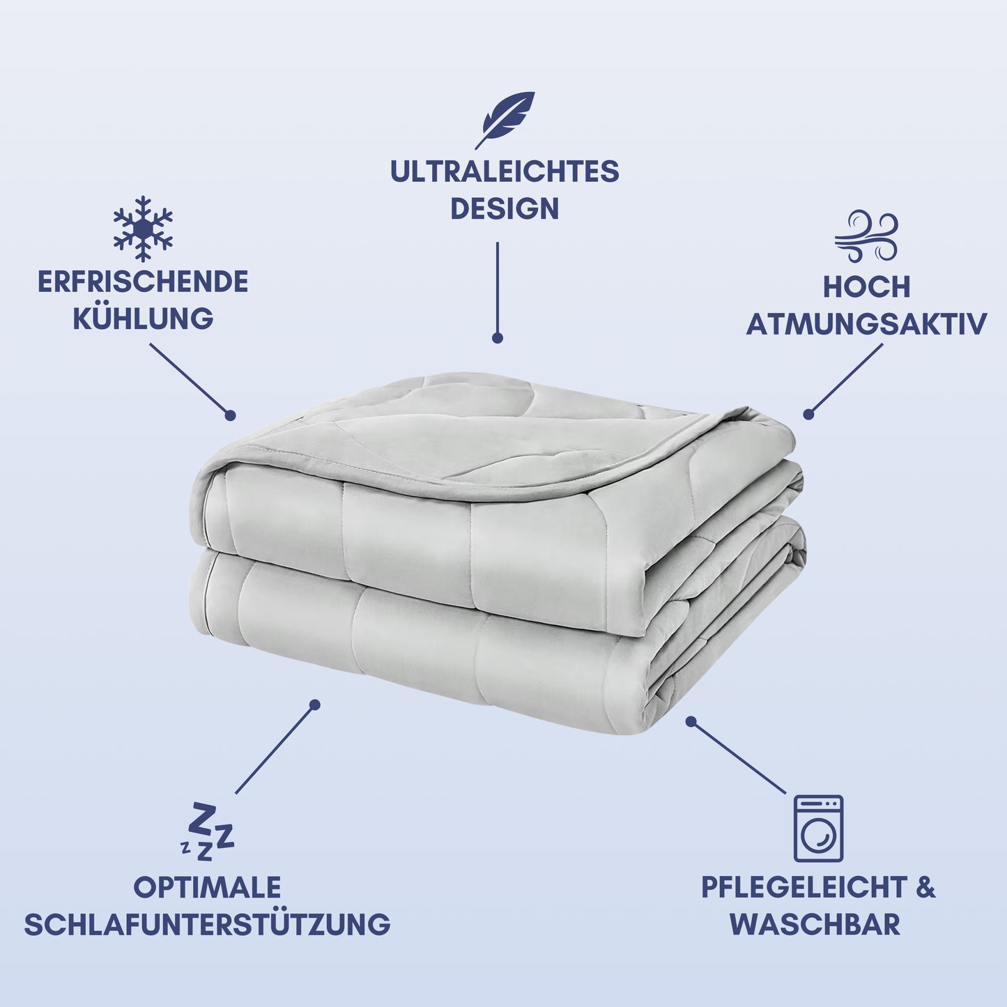Dreammery CoolCloud 3-layer Cooling Blanket
