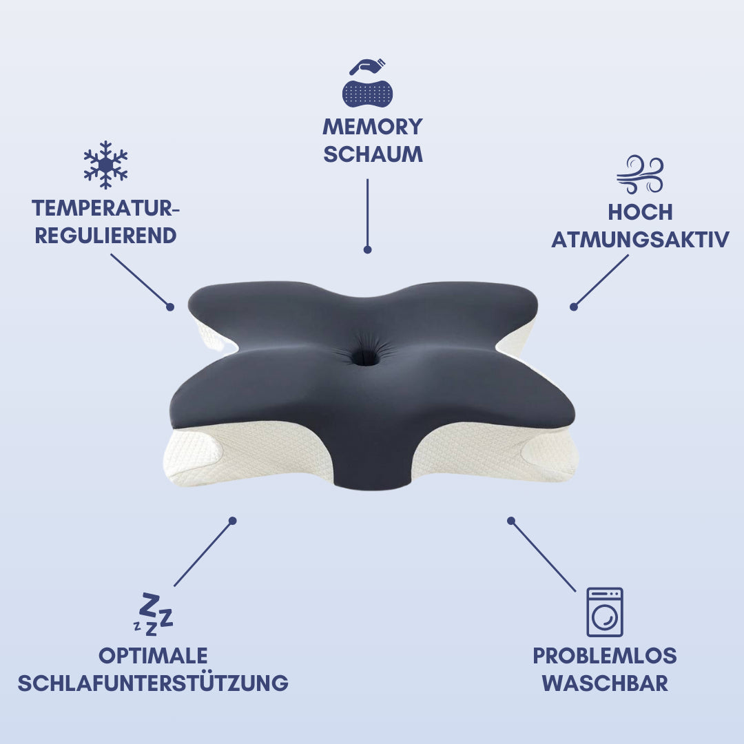 Dreammery "ErgoBalance" Orthopedic Memory Foam Pillow