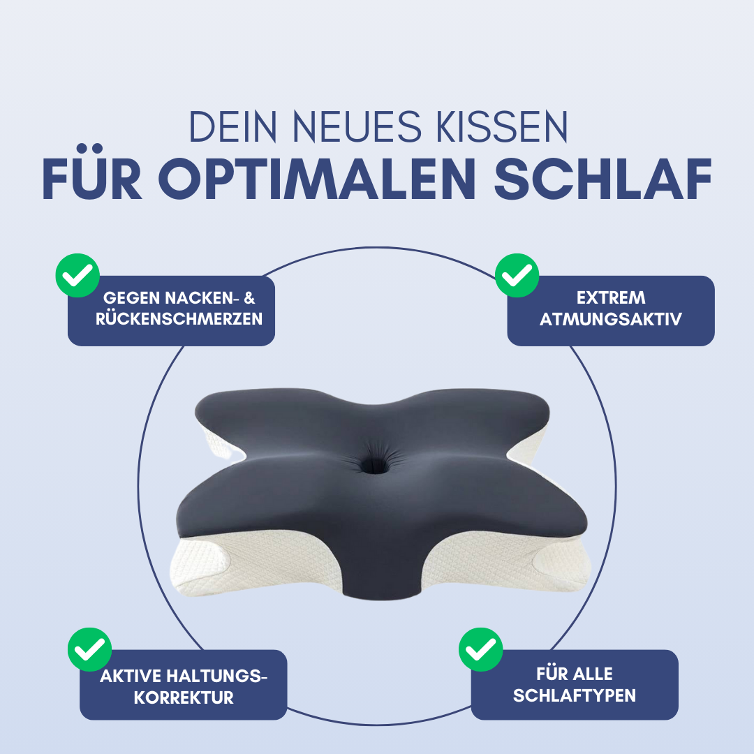 Dreammery "ErgoBalance" Orthopedic Memory Foam Pillow
